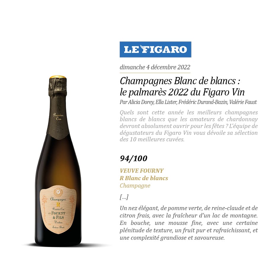 Champagnes Blanc de blancs : le palmarès 2022 du Figaro Vin