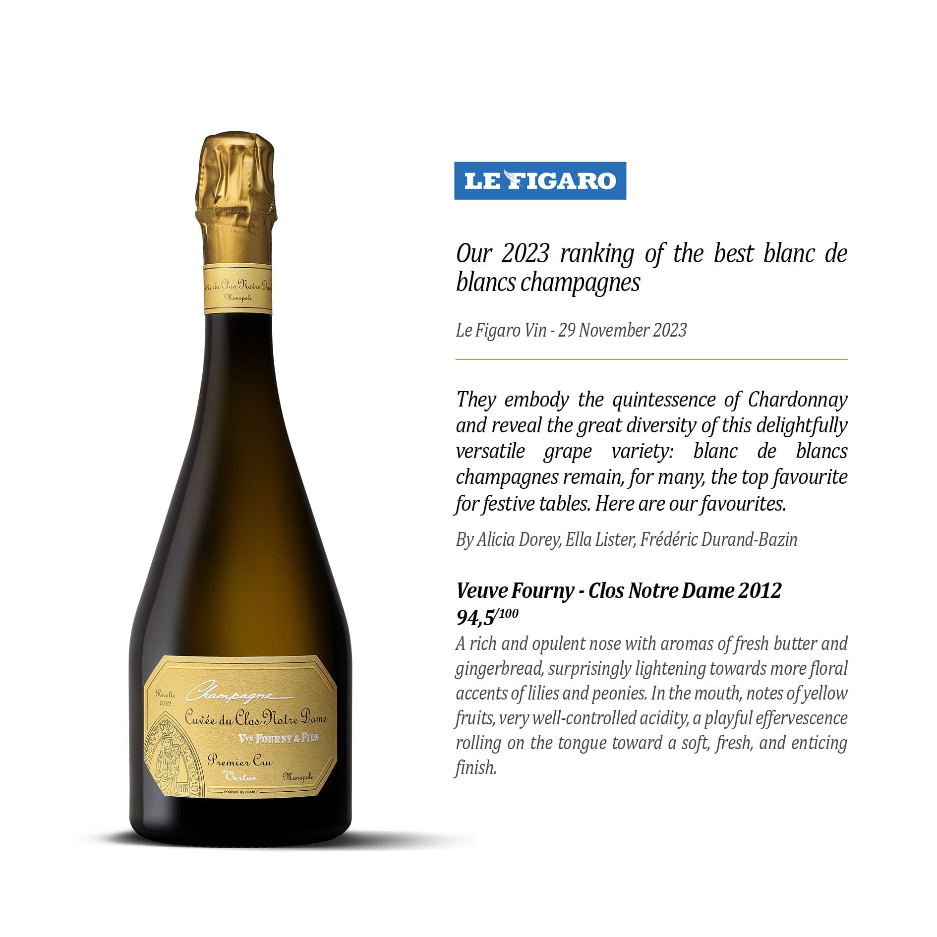 Our 2023 ranking of the best blanc de blancs champagnes